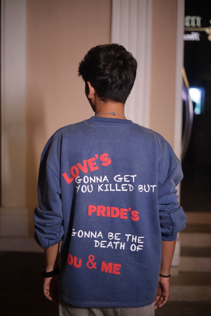 You and Me Oversized Sweatshirt