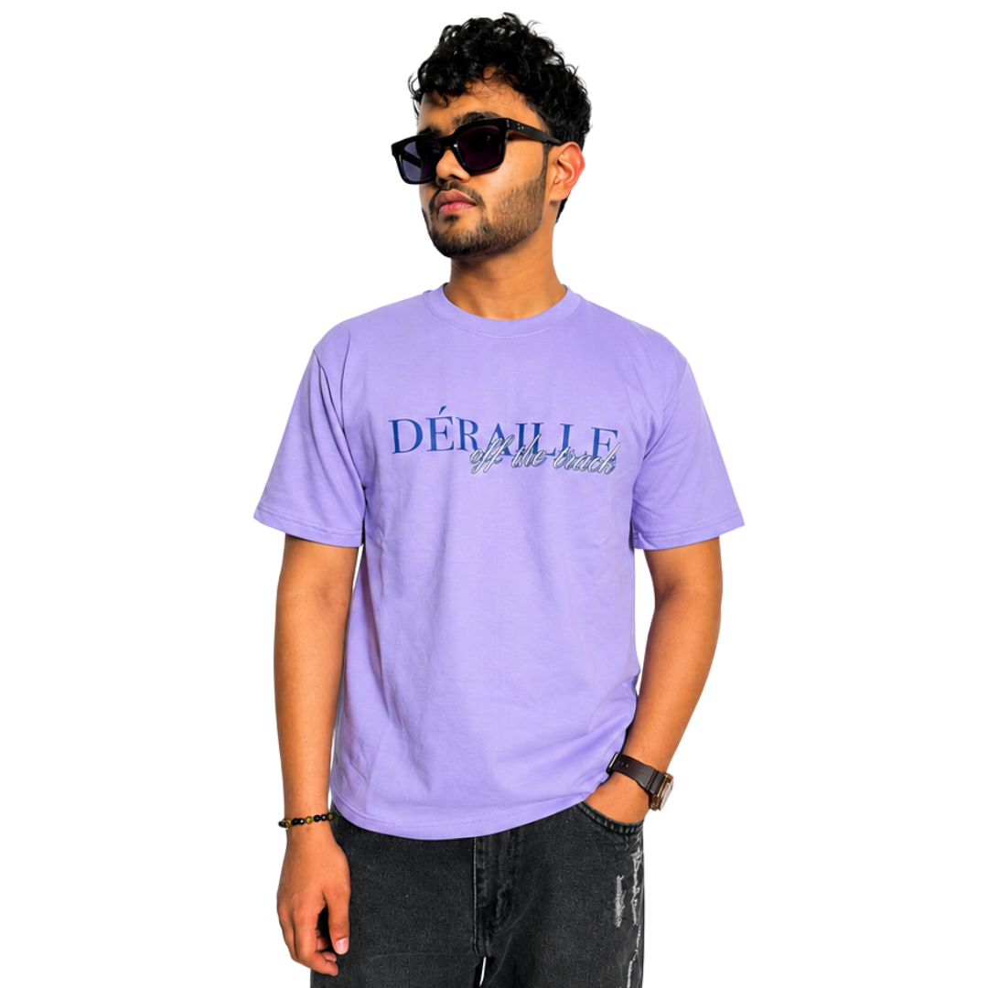 Off The Track Oversized Tee